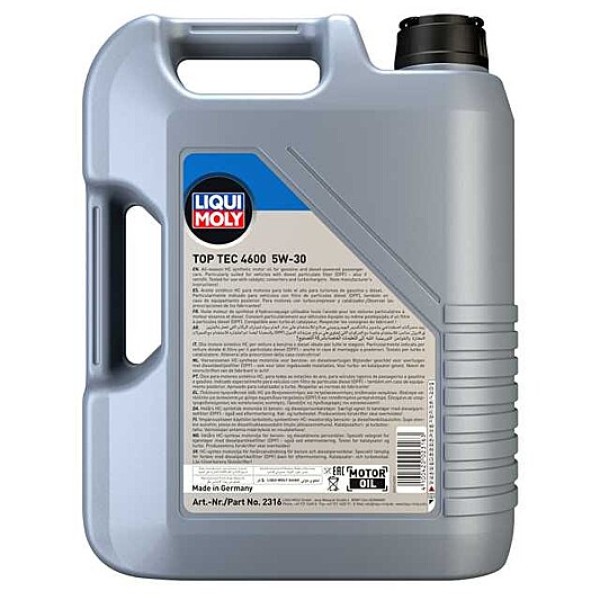 Liqui Moly Top Tec 4600 5W-30 - Image 2