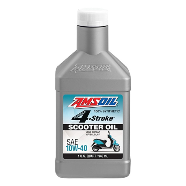 Amsoil Synthetic Scooter Oil 4-Stroke 10W-40 - Image 2