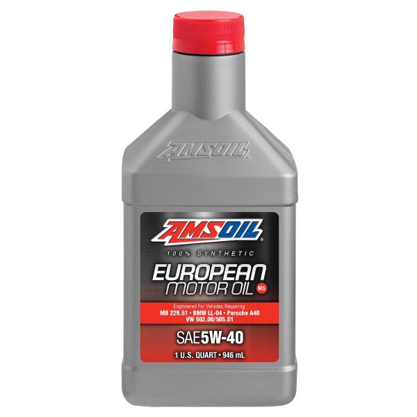Amsoil European Synthetic Motor Oil MS 5W-40