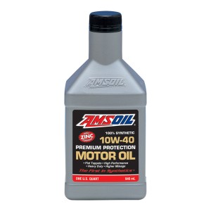 Amsoil Premium Protection Synthetic Motor Oil High-Zinc 10W-40