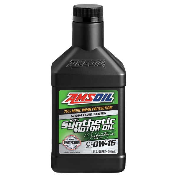 Amsoil Signature Series Synthetic Motor Oil 0W-16